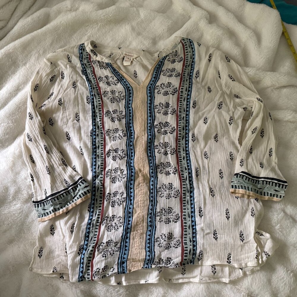 Sundance gauze top women's medium - Picture 5 of 6